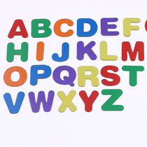 Funi CT-6803 uppercase and lowercase English magnetic film childrens early education teaching aids magnetic refrigerator stickers 26 letters