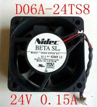 Brand new original D06A-24TS8 01 24V 0 15A 6025 Double Ball 2-wire protection 2 4 yue