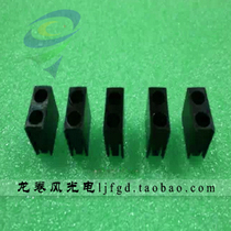 3MM non-edge light-emitting diodes interval column double-hole seat F3 Two-hole plastic lamp holder 90 degrees 1000