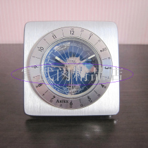 Yada clock ARTEX alarm clock 42101 travel abroad school travel ultra-thin metal watch bedside simple