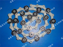Escalator accessories 17-Section double fork slewing with SDS rotary chain Snowway bearing escalator rotary chain spot
