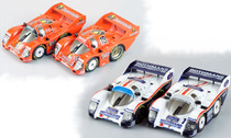 Japanese Finework Egg Driver Edition Model Porsche 956 short 133