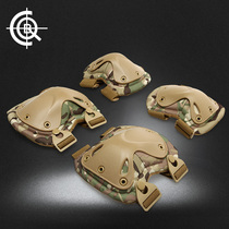  CQB transformers 2nd generation outdoor mountaineering riding pulley protective gear Knee pads Elbow pads Real CS field equipment accessories