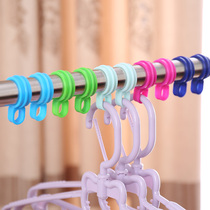 Clothes rack windproof buckle Clothes rack fixed buckle non-slip round tube clothes rack windproof hook windproof hook clothes drying buckle