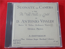 Molinaro Pocaterra Vivaldi Sonate A Tre Op 1 meaning * y7729