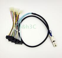  1 meter SFF8088 to 4SAS hard disk cable 1 minute 4 server external Mini SAS cable 26P pair 4 SFF8482