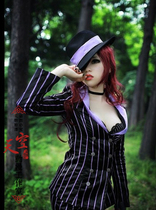 lol League of Legends cosplay costume Bounty hunter Good luck Miss doom gangster crazy flower