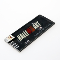 Mitsubishi car modified pull art car logo RALLIART aluminum alloy crystal glue car sticker metal tail label