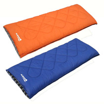 Sleeping bag double-layer warm outdoor camping thickened envelope sleeping bag Cotton flannel home sleeping bag Adult Yangchun