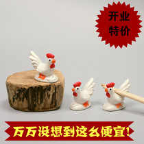 Creative cock chopsticks rack chopsticks holder personalized Zodiac chicken ornaments duck chopsticks chopsticks holder pens full