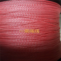 0 6 and 0 8 mm vigorously horse red and white color iron plate tied hook line Polyethylene kite line Ultra high molecular PE line