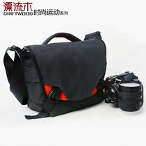 Driftwood anti-theft professional digital SLR camera bag sports canvas shoulder photography bag single reverse bag shoulder bag