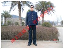 Retired 87-style sea school official wool horse pants winter clothes dark blue middle-aged and elderly Zhongshan clothes