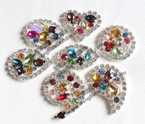Mixed color shiny rhinestone gemstone diamond buckle hand-sewn coat decorative buckle hat performance clothing bag Stick drill shoe head drill
