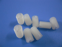  (M3*5-M3*15)Nylon screw slotted fastening screw Machine meter screw Flat end stop screw