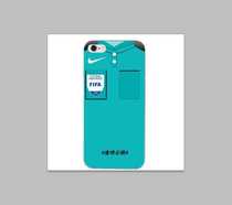 Football mobile phone shell Referee mobile phone shell Silicone plastic shell are sold