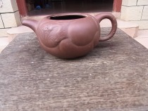 Cultural Revolution Purple Sand Fish Culture Dragon a Cultural Revolution Fish Culture Dragon Purple Sand Pot