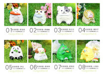 zakka creative food joint cute small animal resin craft decoration home decoration birthday gift matching piece