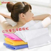 Japan imported AISEN bath towel rub bath towel Nylon rub back towel long strip rub mud strip thickened pull back strip