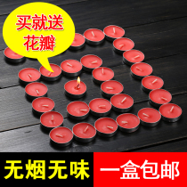 2019 New smokeless and odorless candles heart-shaped round birthday romantic confession wedding props supplies