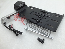 Harley SOFTAIL Breakthrough Soft Tail Commander Dana Street Fighter Foldable License Plate holder License Plate Holder