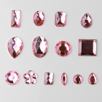 Pink Acrylic Drilling Flat Bottom Drilling Diy Ornaments New Shoes Clothes Materials Accessories Mobile Phone Beauty