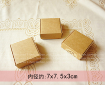 DIY Handmade Soap Packaging Box Jewelry Box Handmade Soap Cold Soap Airplane Box Universal Box Kraft Paper Box Spot