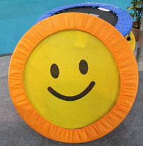 Tian Tian Fitness new yellow smiley face trampoline jumping bed High quality sunshine smiley face classic