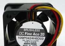 109P0424H6D03 0 24V 07A 40 40 40 * 20MM New Mountain Fan Fan