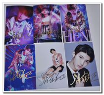 Xu Heyi 2018 Idol to practice birth publicity photo Autograph Pro-Pen signature suit 6 pieces A paragraph