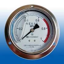 Axial belt side pressure gauge YN100ZT shock resistant hydraulic 0-0 0-0 0 25 4 1 1 6 4 6 4 6 10 60MPA