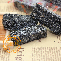 Single strip of independent packaging salty pure black sesame sugar Chaoshan specialty leisure refreshment nutrition delicious black sesame strips