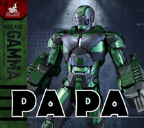 Spot venue limited edition Hottoys HT Iron Man 3 MK26 Gamma Gamma MMS332