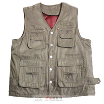 Xinjiang Small Tail Chill Sheep Pure Wool Warm Waistcoat Vest Mens Elders Autumn Winter Meet The Real Leather