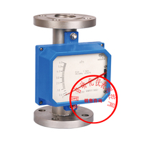 LZZ-40 metal tube rotameter metal tube float flowmeter accuracy 1 5 level protection: IP65