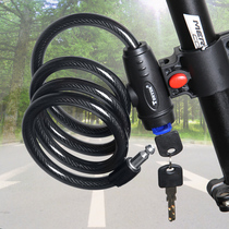 Anti-theft lock mountain bike lock bicycle lock seat tube lock thickened Anti-Hydraulic bicycle accessories