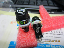 Glass tube fuse holder fuse hole 12mm 15A10A250V 5X20MM original fit can be shot straight