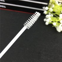 (10 pack) baby bottle straw brush stainless steel nylon brush slender small brush cleaning brush