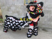 Dragon lion factory specializes in the production of dragon lantern lion dance fire props: pure Australian wool lion black Buddha wake Lion