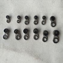 Duoduo fishing gear stainless steel sea pole throwing fishing rod cross-line guide eye rod tip guide eye rod tip eye fishing rod fishing rod fishing rod accessories