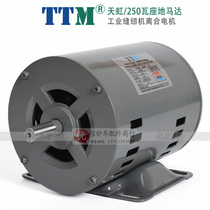 Nailing machine motor deduction machine belt cutting machine motor TTM seat floor motor single-phase 250 tile 1450 to Rainbow motor