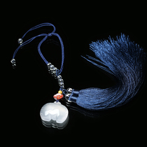 Noisy 7nows | Your backer * cute elephant Mozambique ice crystal tassel car hanging ornaments