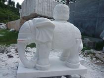 Han Baiyu Elephant engraving and processing of all types of stone stone sculptures The hometown Quyang Quyang welcomes you to cooperate 