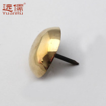 Far-Confucianism bronze sculpture Chinese antique palace door brass large bubble nail door nail drum nail YRV035 diameter 3 5CM