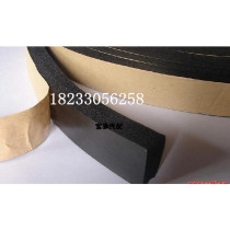 EPDM foam strip rectangular sponge strip black flat I-strip self-adhesive rubber strip power distribution box cabinet sealing strip