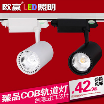 Eurowin LED Track Spotlight Cob Clothing Store Spotlight 15W20w30w Watt Background Wall Spotlight Rail Slide Light