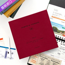 South Korean album Shadow collection This note Passbook Ticket records the collection of the ticket root ticket collection This Travel Remembrance Book