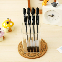 Nine generations of smooth gel pen signature carbon pen black water pen office school supplies wholesale customizable logo