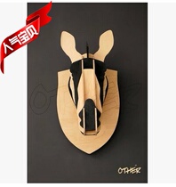 Other simple zebra wall decoration wall hanging the northern European creative log home wall decoration