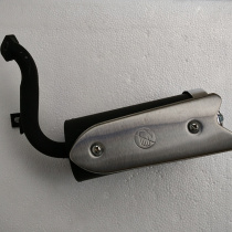 Petrol scooter Two-punch engine Mini small motorcycle retrofitted with outer row silencer silencer exhaust pipe cylinder